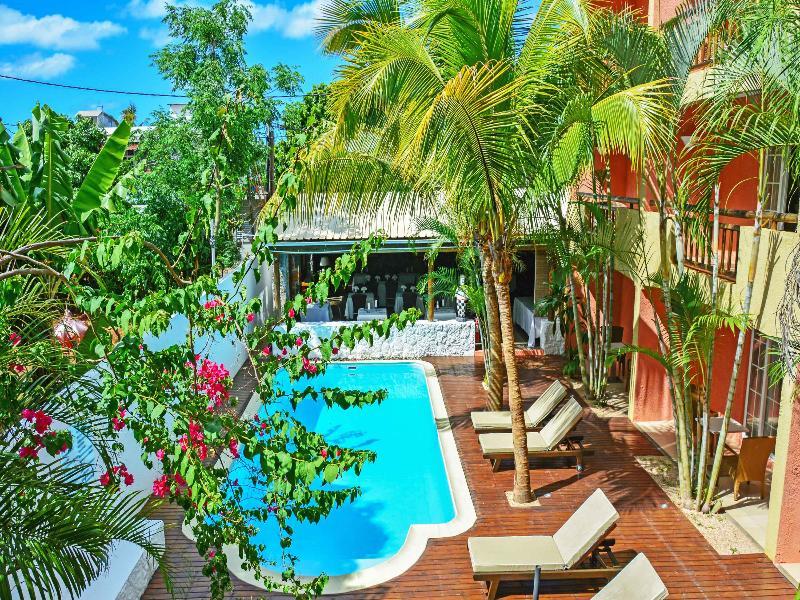 Hotel La Margarita Pointe aux Piments Exterior foto