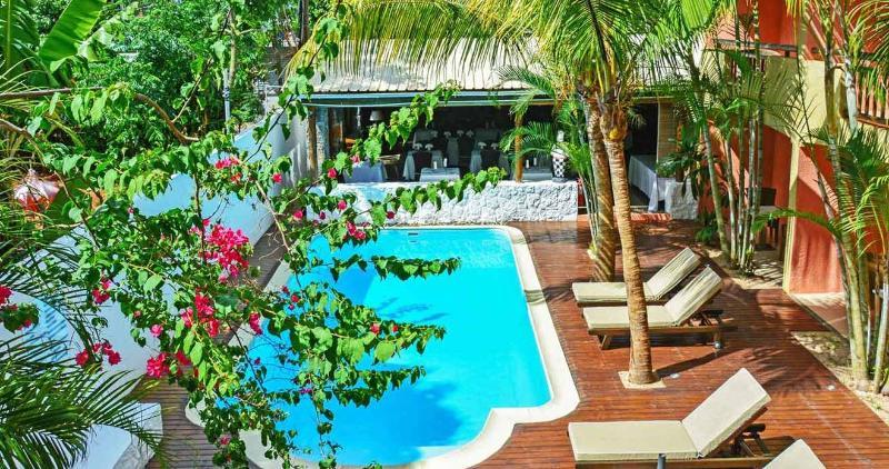 Hotel La Margarita Pointe aux Piments Exterior foto